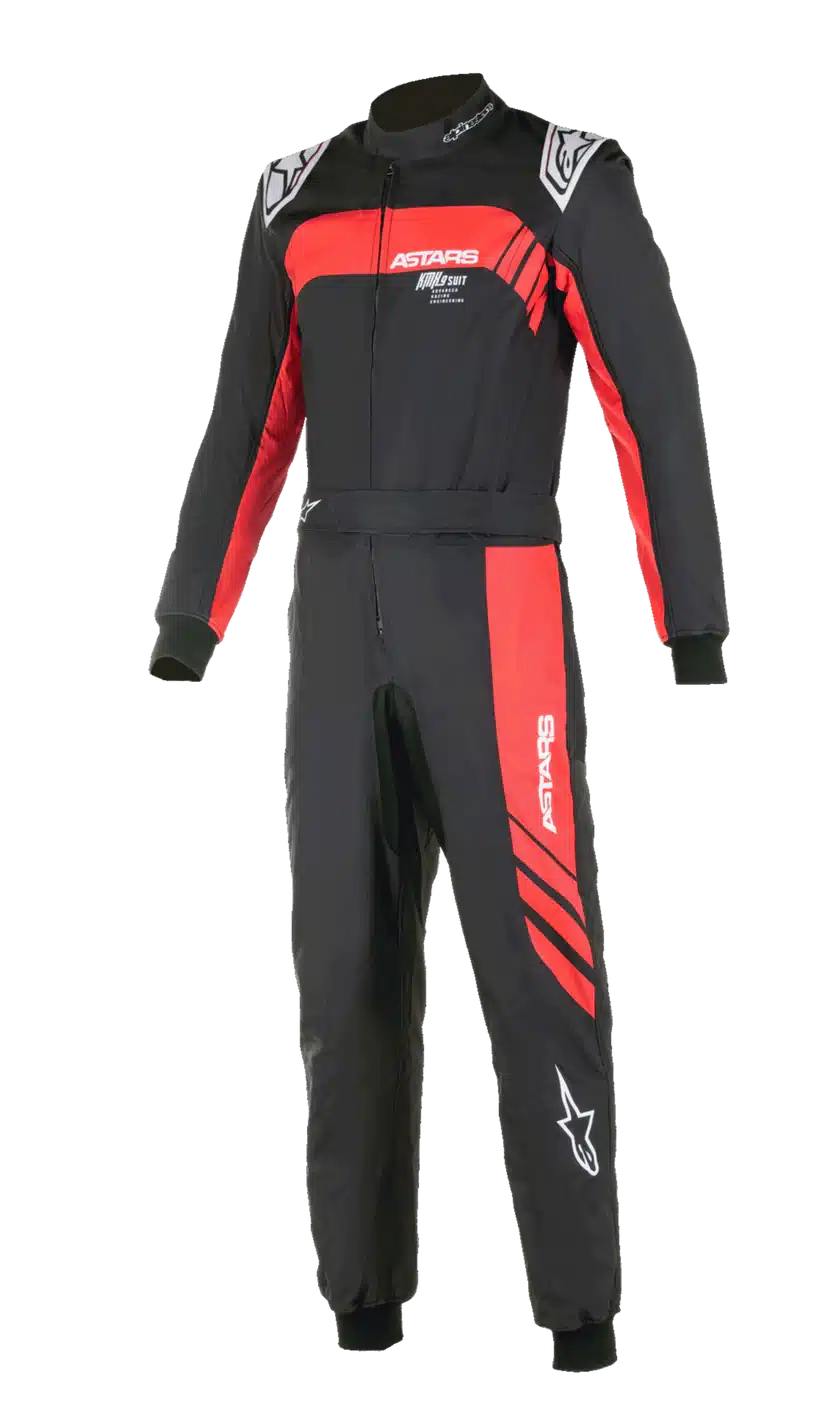 Alpinestars KMX-9 V3 Graphic 3 Karting Suit Black/Red