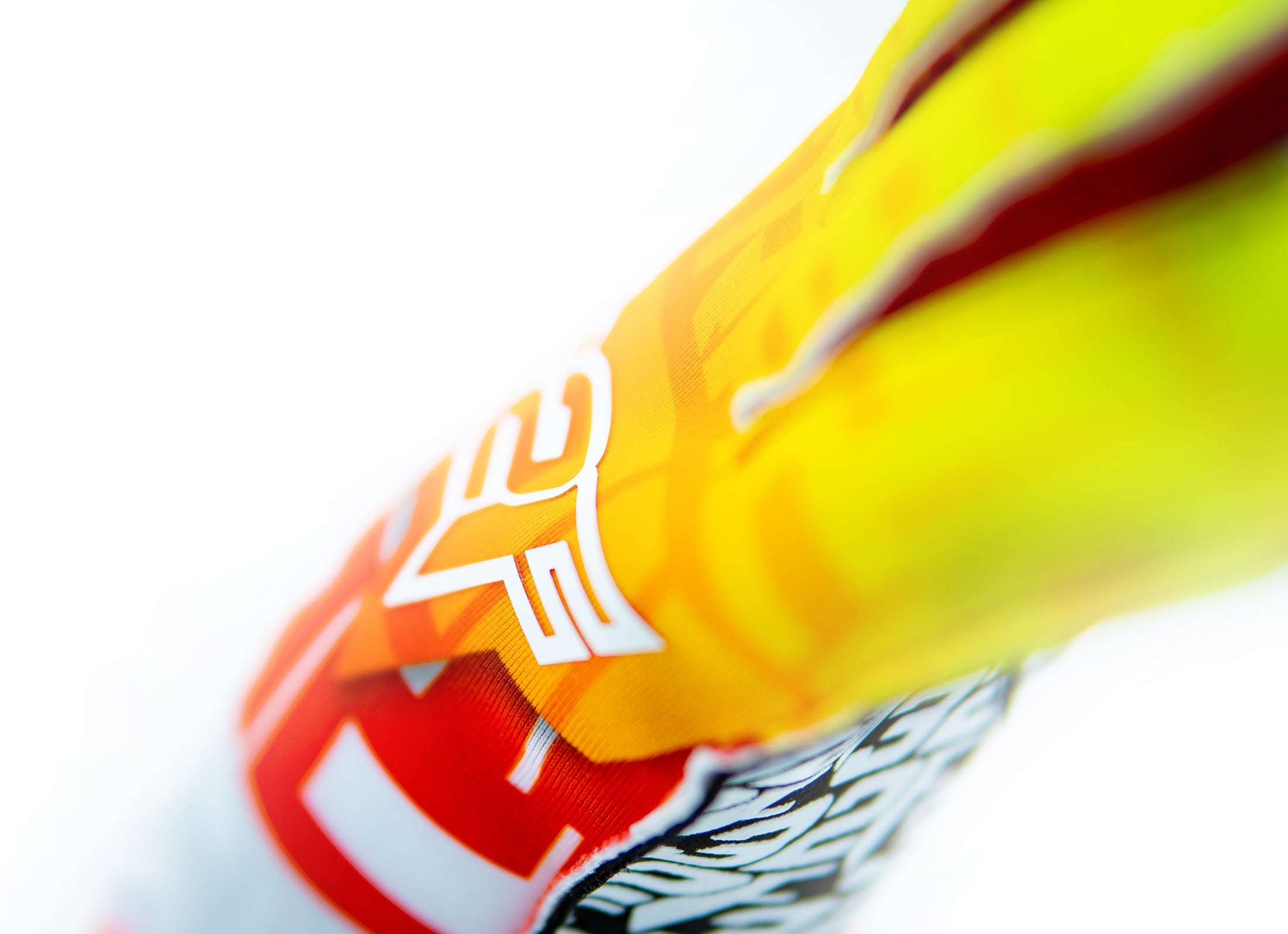 32Five Gloves, EPIC RACE, White / Fluo Orange2Yellow