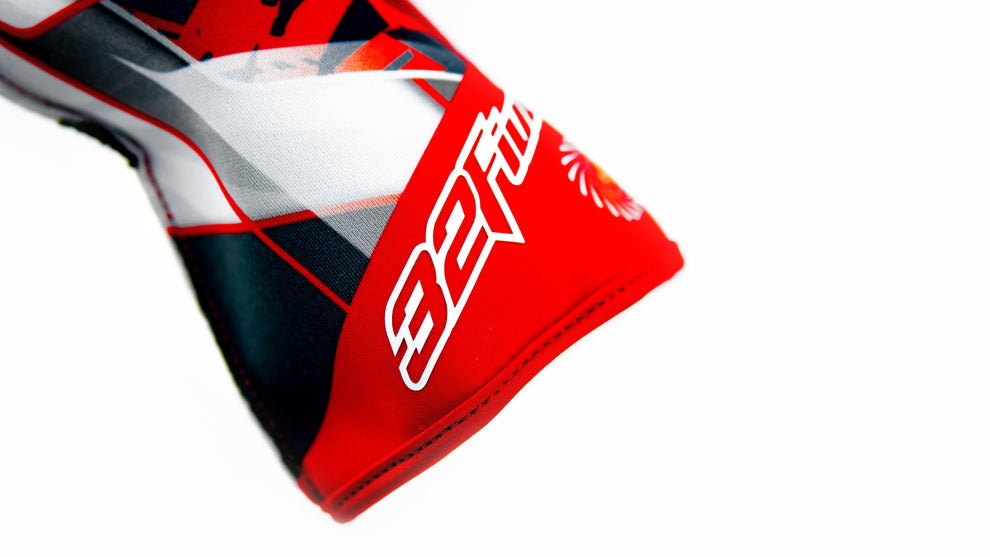 32Five Gloves, WIN IT SPIN IT, Red / Black / White