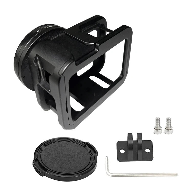GoPro Hero 9/10/11/12/13 Aluminium Housing | Black