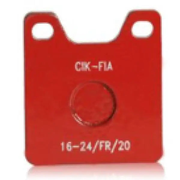 Kart Republic KR REAR BRAKE PAD RED (NEW)