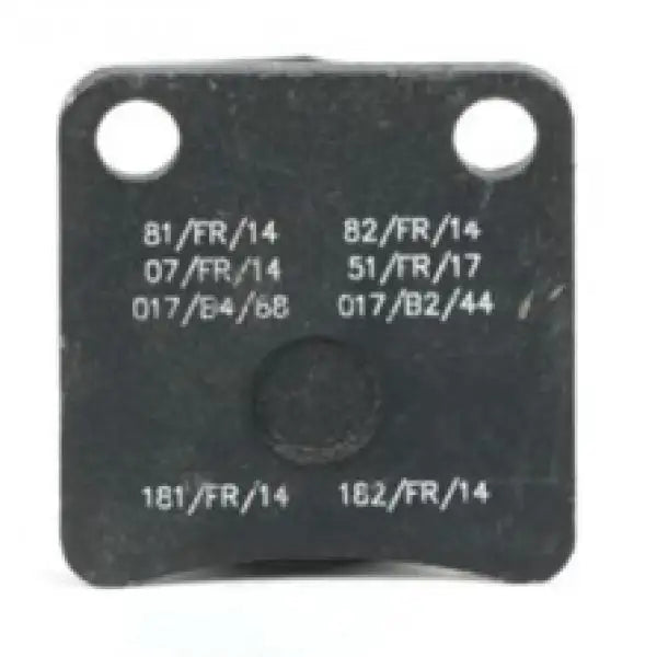 Kart Republic KR BRAKE PAD BLACK (FRONT KZ / REAR MINI)