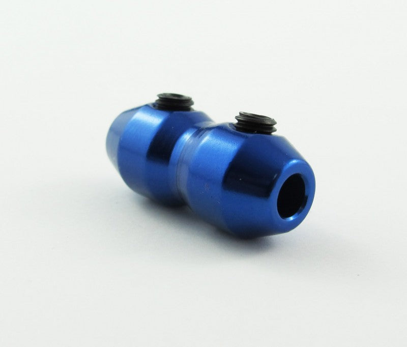 Clamp / Throttle Cable / Billet Blue Unpackaged