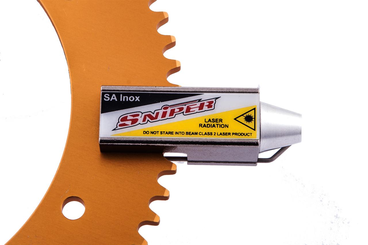 Sniper INOX Laser for Aligning Sprocket
