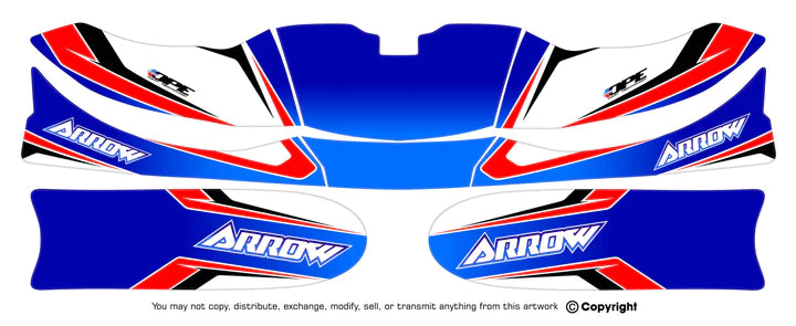 Arrow Sticker Kit X6