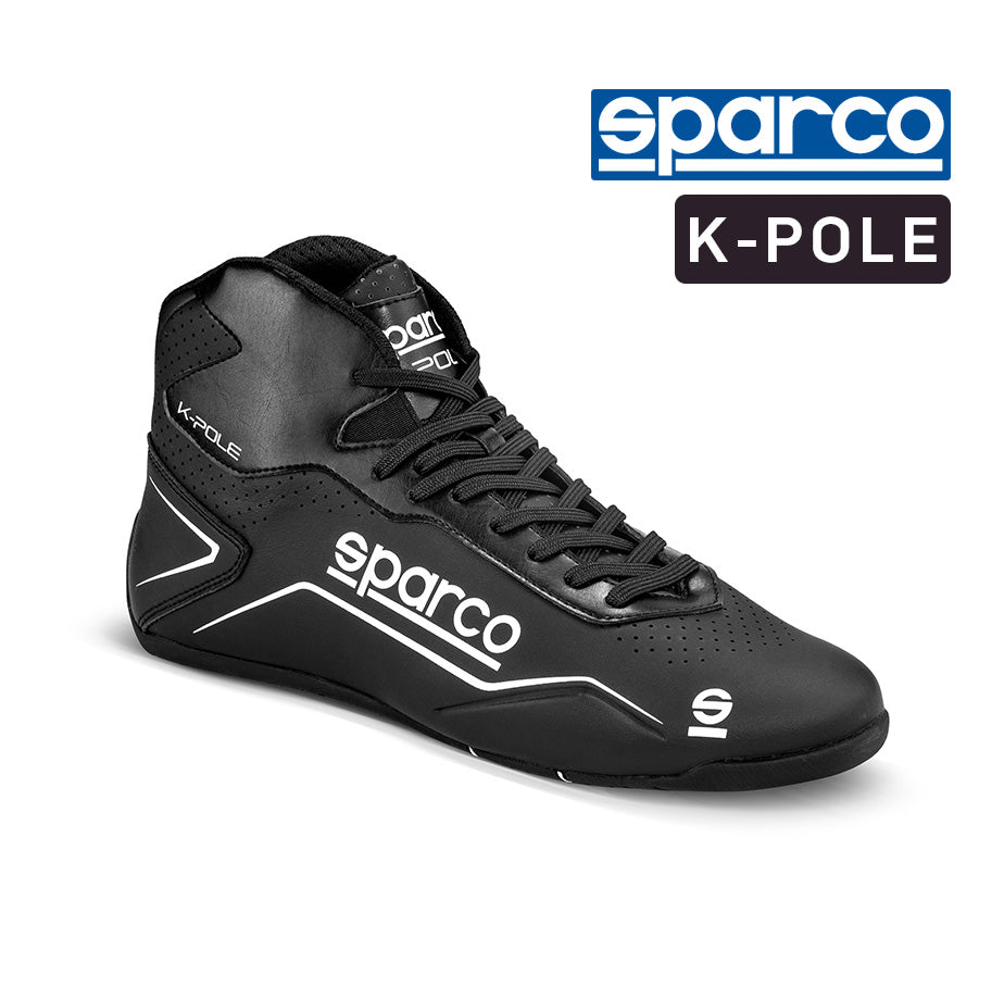 SPARCO KART BOOTS - K-POLE - BLACK