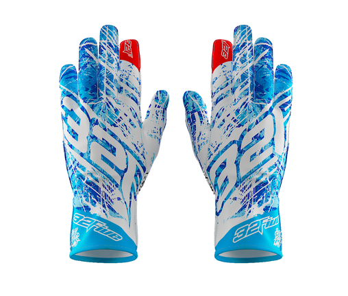 32Five Gloves, PUSH YOUR LIMIT, Blue / White