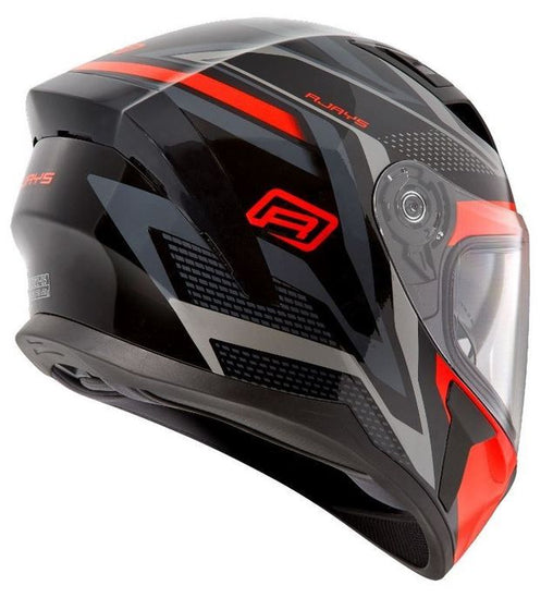 RJays APEX III HELMET IGNITE BLK/RED -MEDIUM