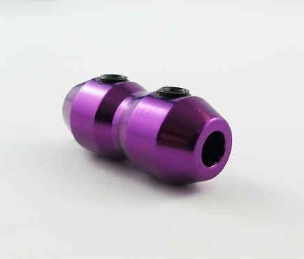 Clamp / Throttle Cable / Billet Purple Unpackaged