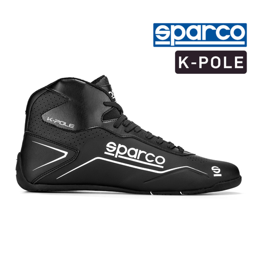 SPARCO KART BOOTS - K-POLE - BLACK